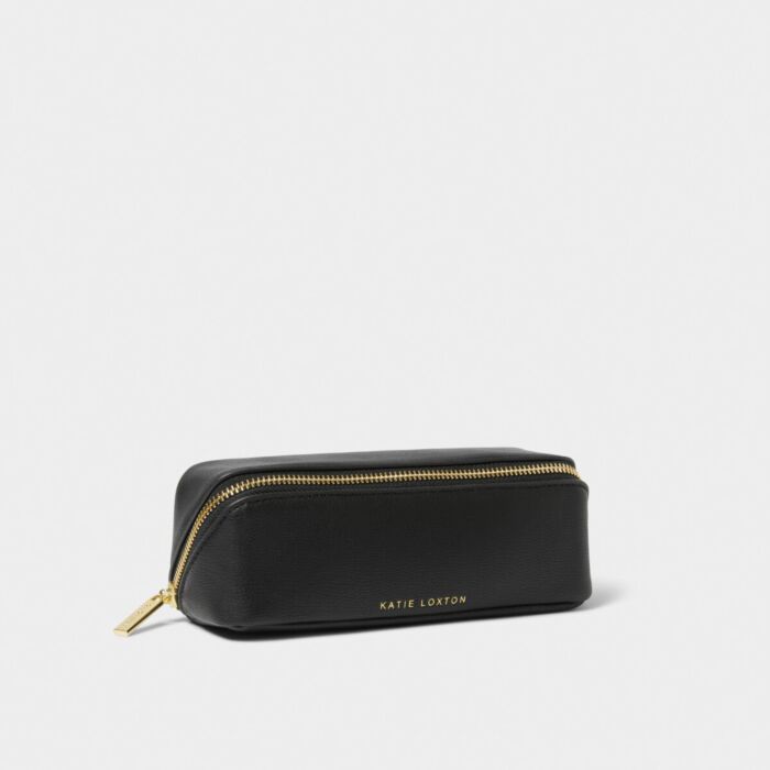 Katie Loxton Small Makeup & Wash Bag - Black